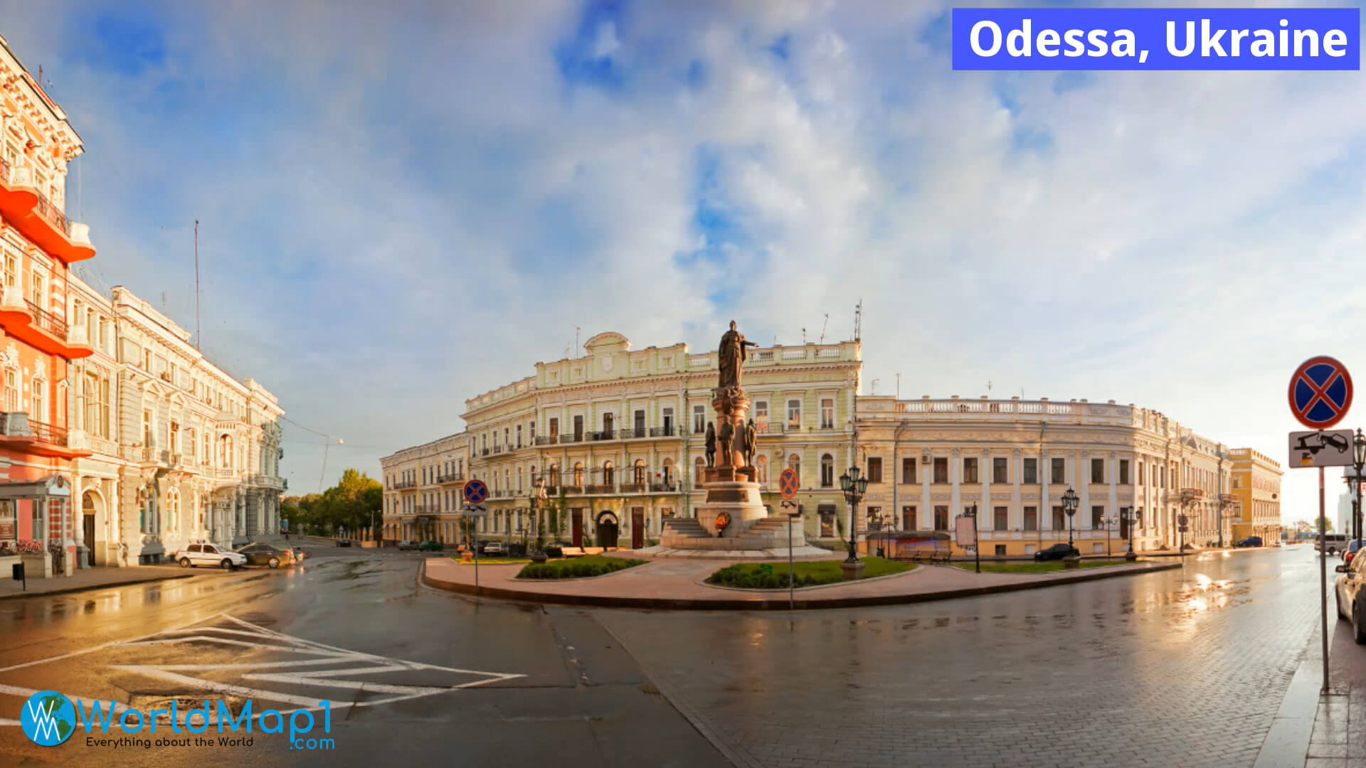 City of Odessa in Ukraine